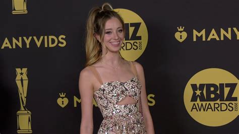 haley reed.|Haley Reed 2022 XBIZ Awards Red Carpet Fashion Broll .